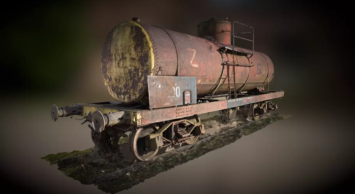 Wagon Citerne 3D model