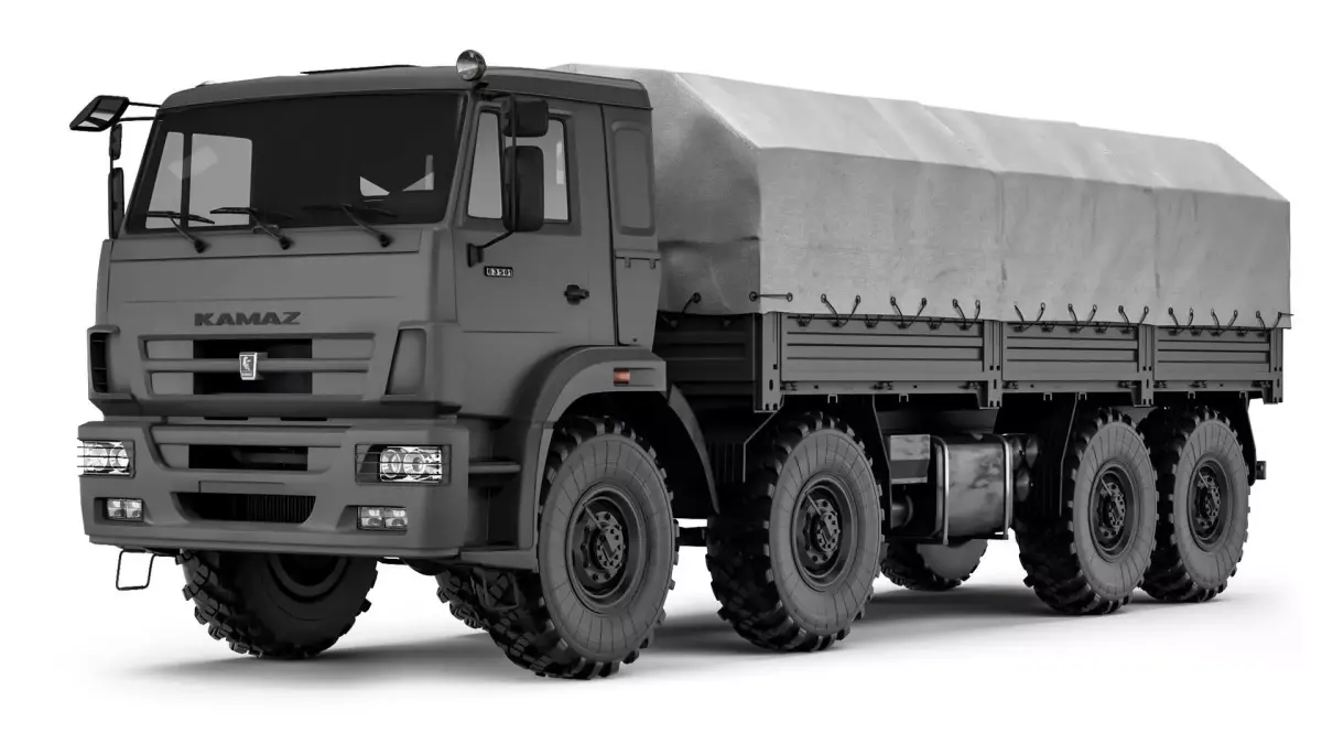 Kamaz 63501 Mustang 2016 3D model