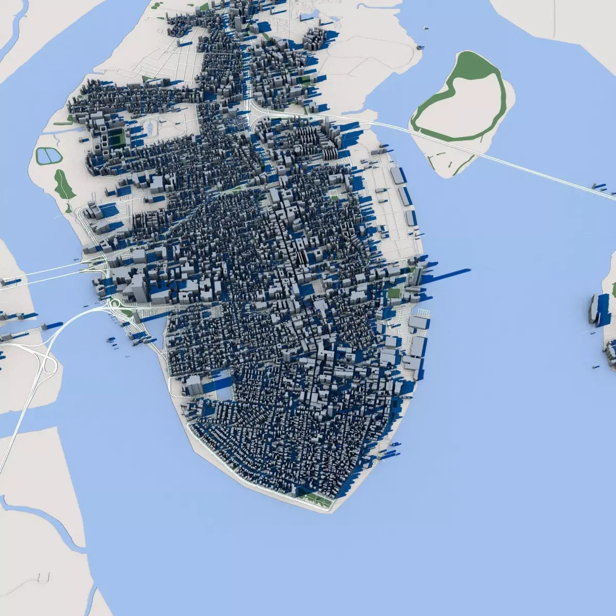 Charleston South Carolina USA 3D model