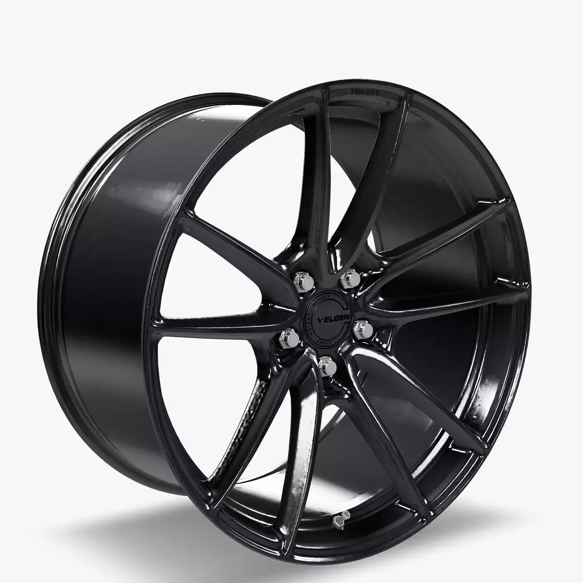Velgen Wheels Lightweight Series VF5 Wheel Gloss Gunmetal  Low-poly 3D model