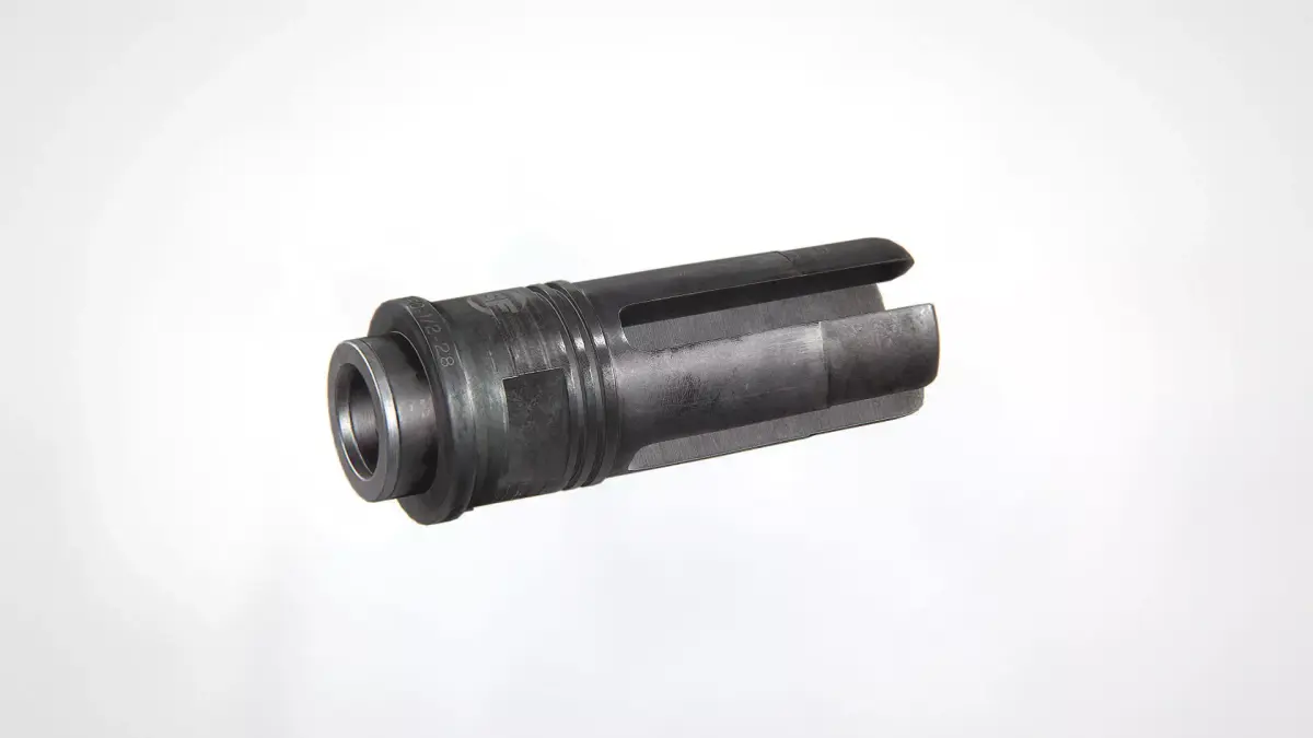 SOCOM-556 4-Prong Flash Hider Low-poly 3D model