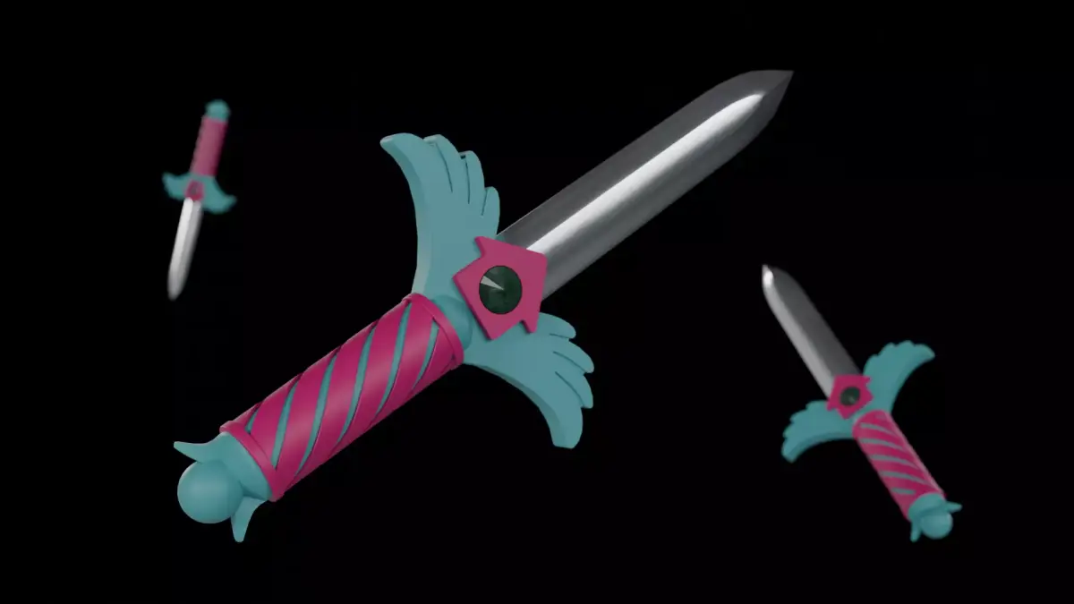 Squid Game Knife Season 3 3D model