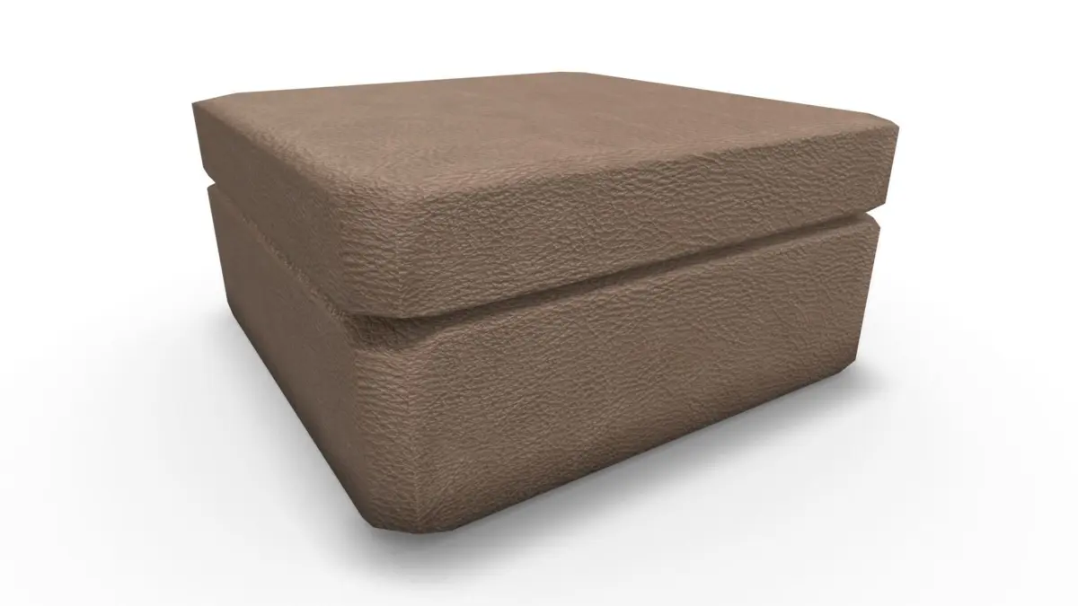 Foot Bench SHC Quick Office LM Low-poly 3D model