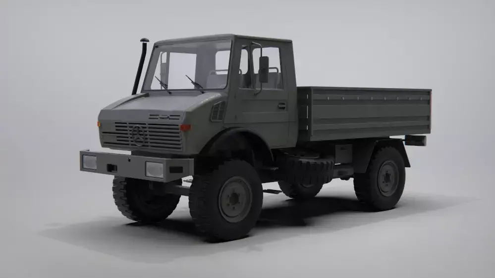 MERCEDES BENZ-UNIMOG 3D model