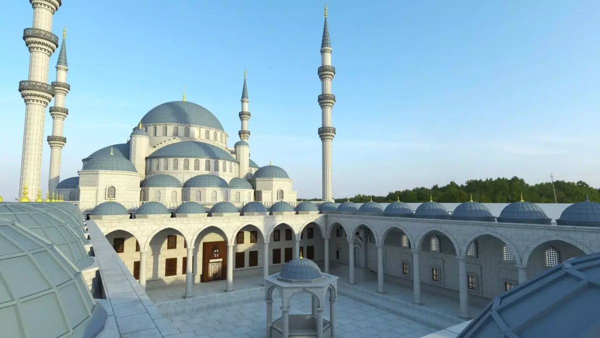 Blue Mosque  3D model