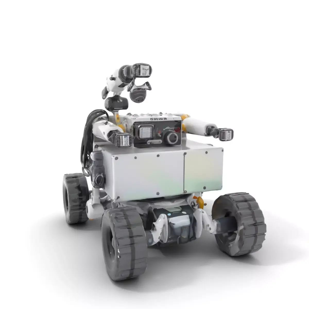 Future Explorer Rover model pack Low-poly 3D model