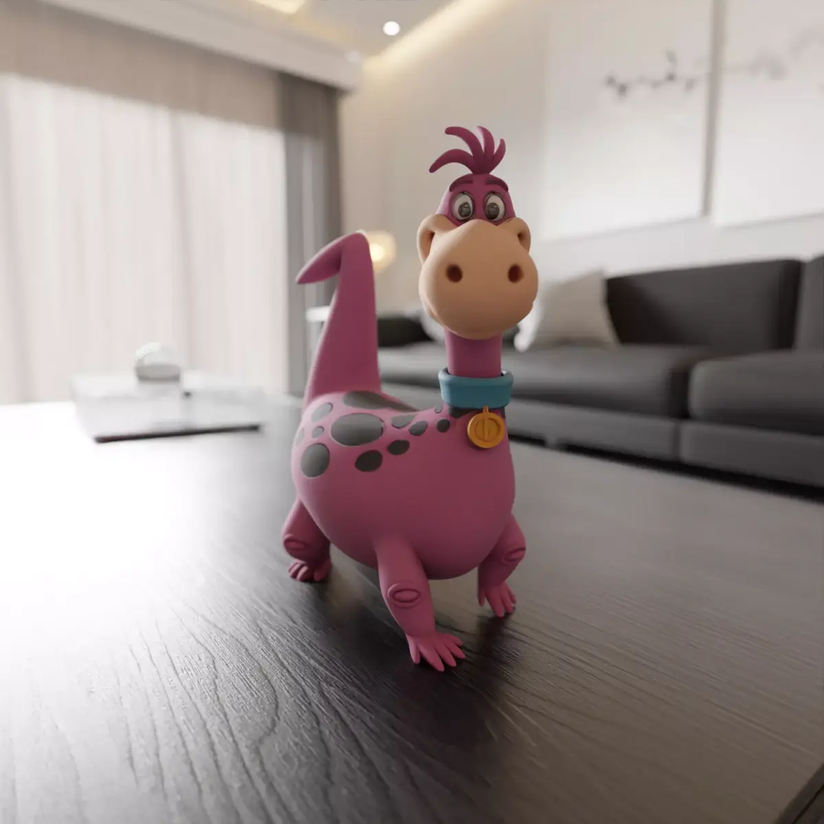 Dino pet 3D print model