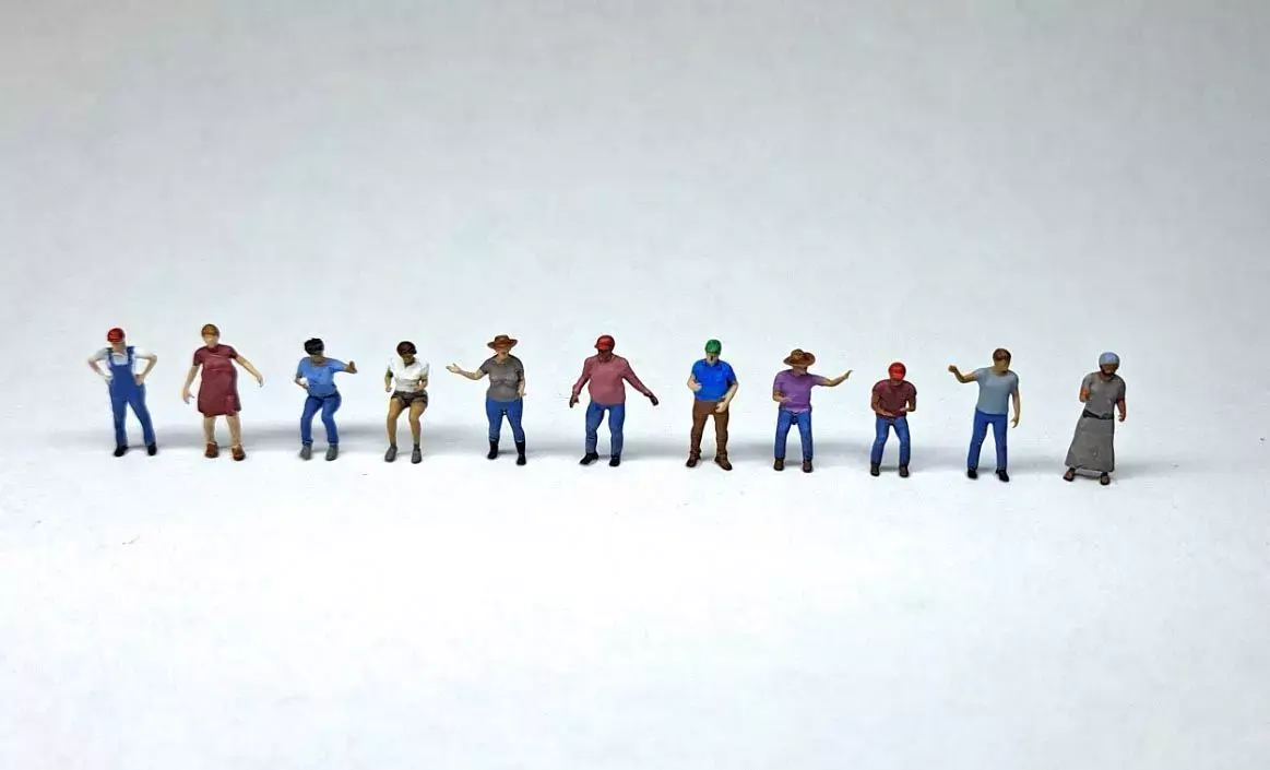 N Scale Truckers 3D print model