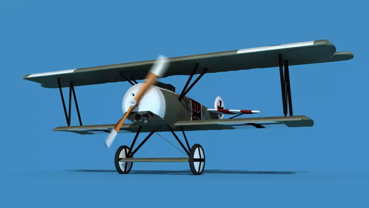 Fokker D-VI V13 3D model