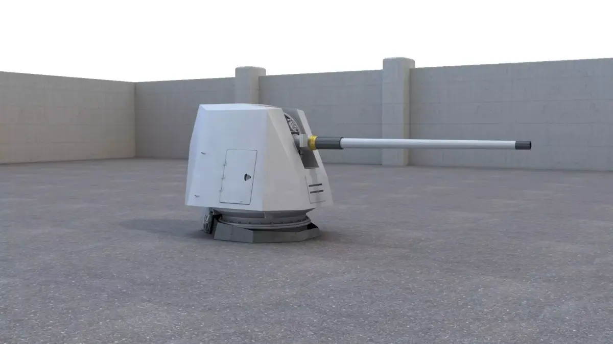 MK 45 Mod 4 3D model