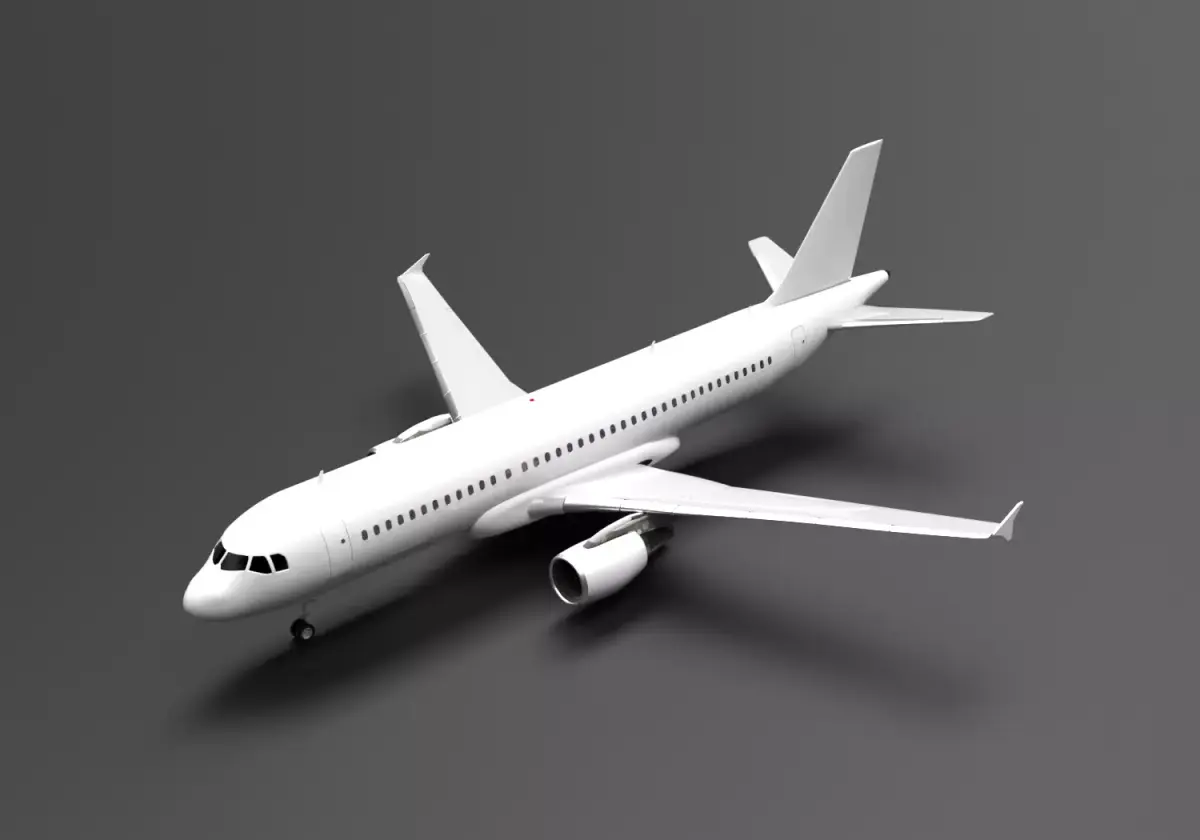 Airbus A320-200 3D model buy