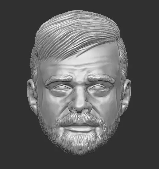 Star Wars Legends Luke Black Series 3D print model