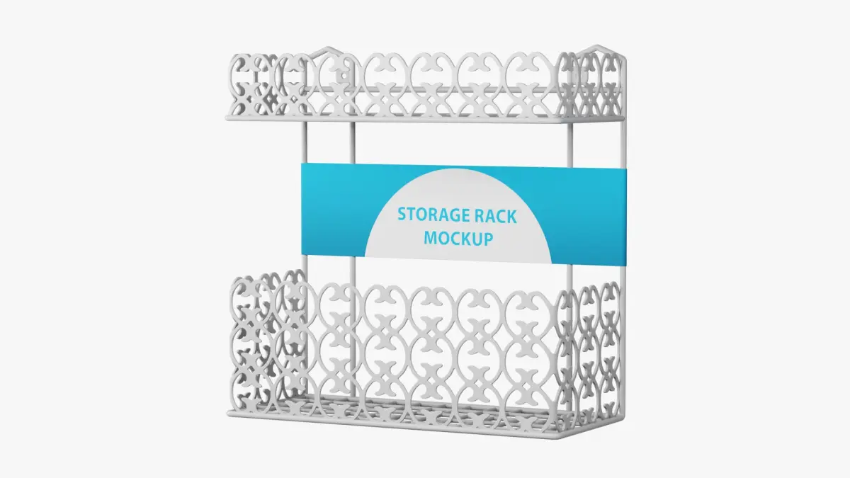Storage Rack 3D model buy