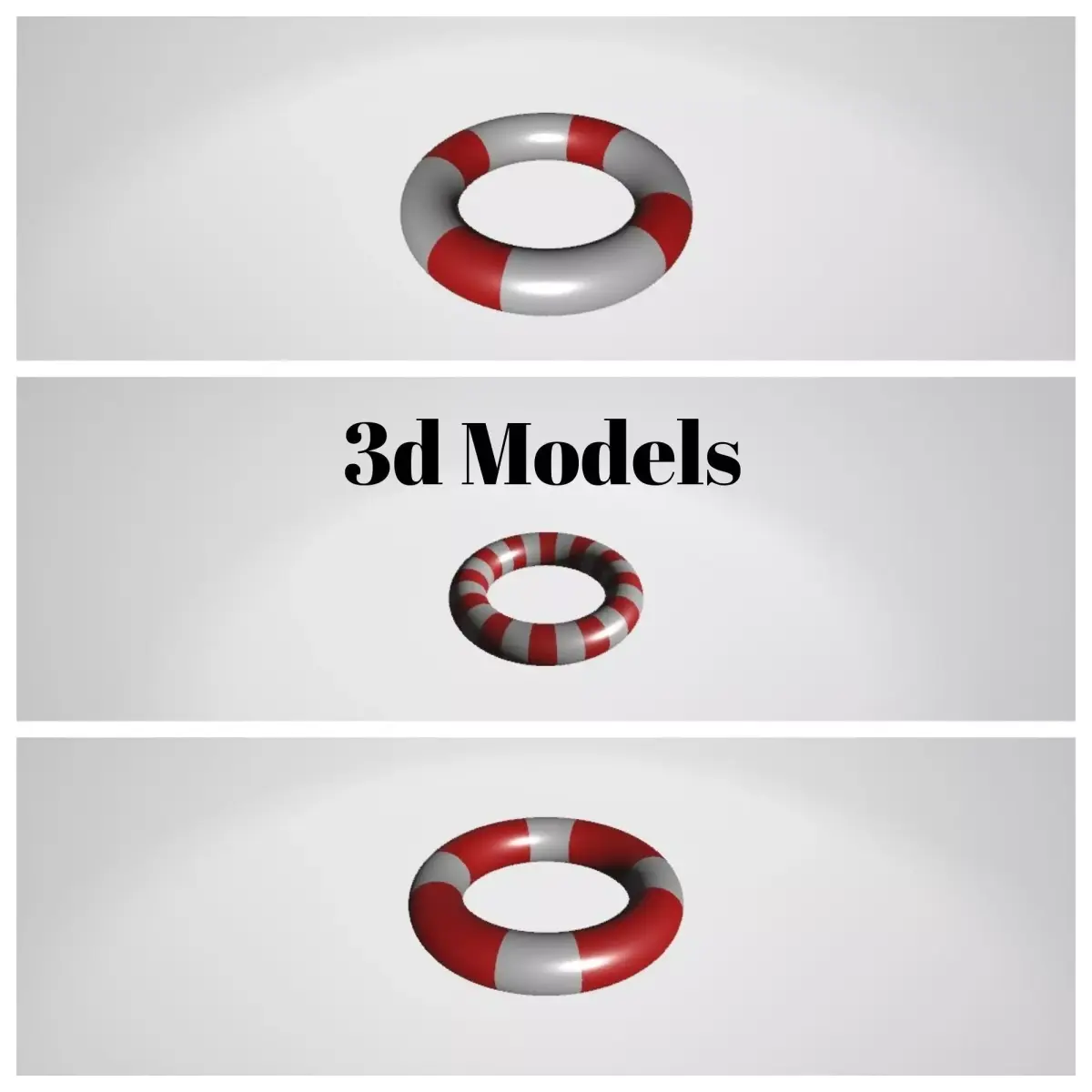 Life Preservers 3D model