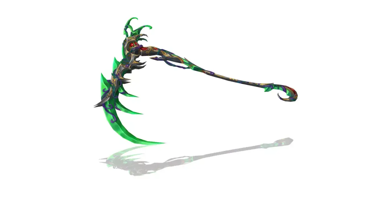 Shaman Scythe Low-poly 3D model