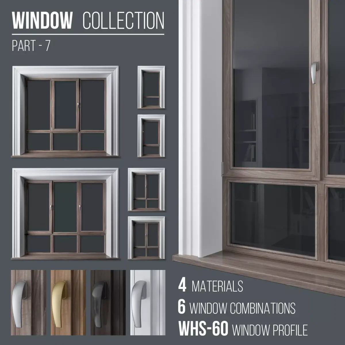 Window Collection Part 7 3D model