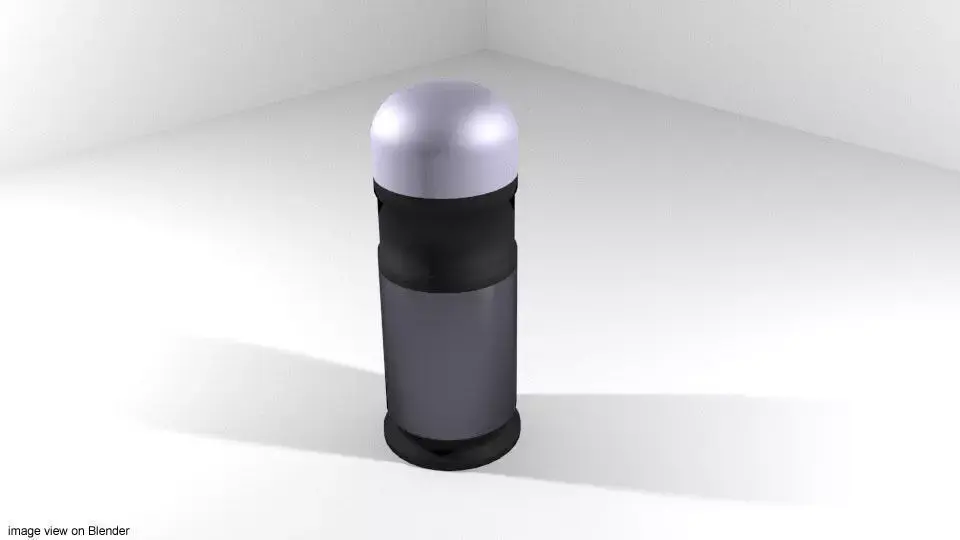 Grenade Launcher Ammo 40mm 3D model