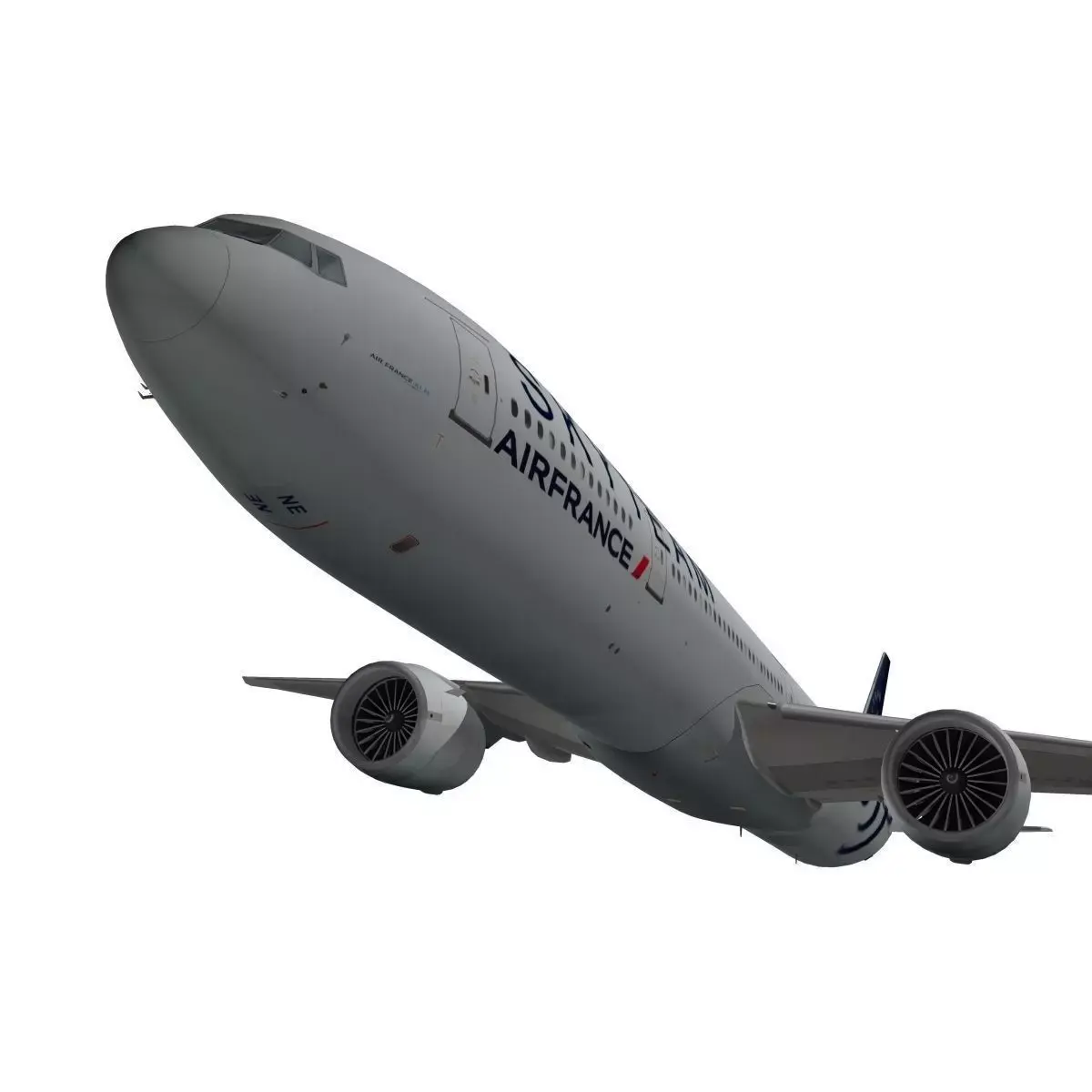 Boeing 777-300ER Skyteam AF 3D model