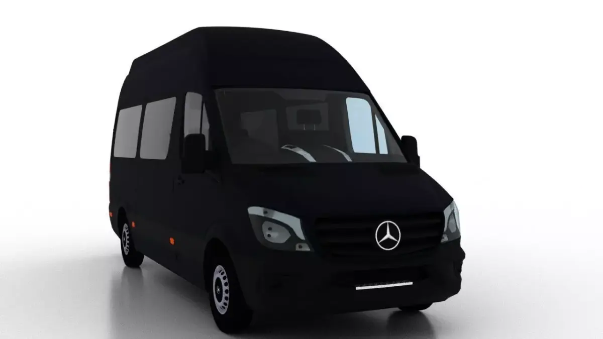 Mercedes Benz Sprinter L2H3 2015 Passenger UK 3D model