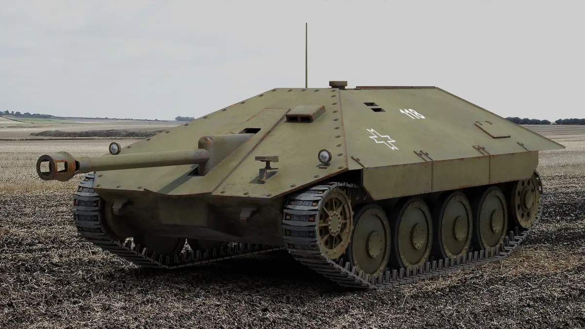 Marshal Maresal Tank Hunter 3D model