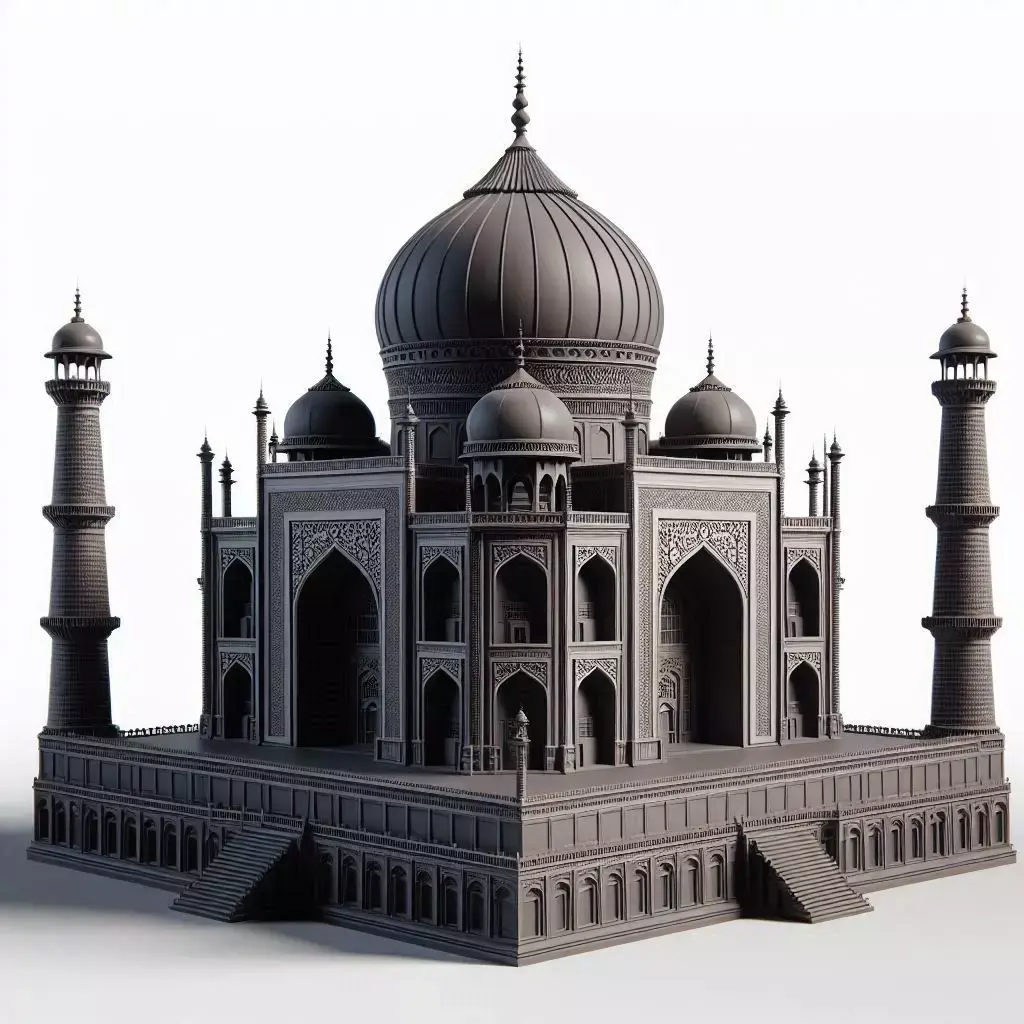 Taj Mahal 3D Printable Model 3D print model