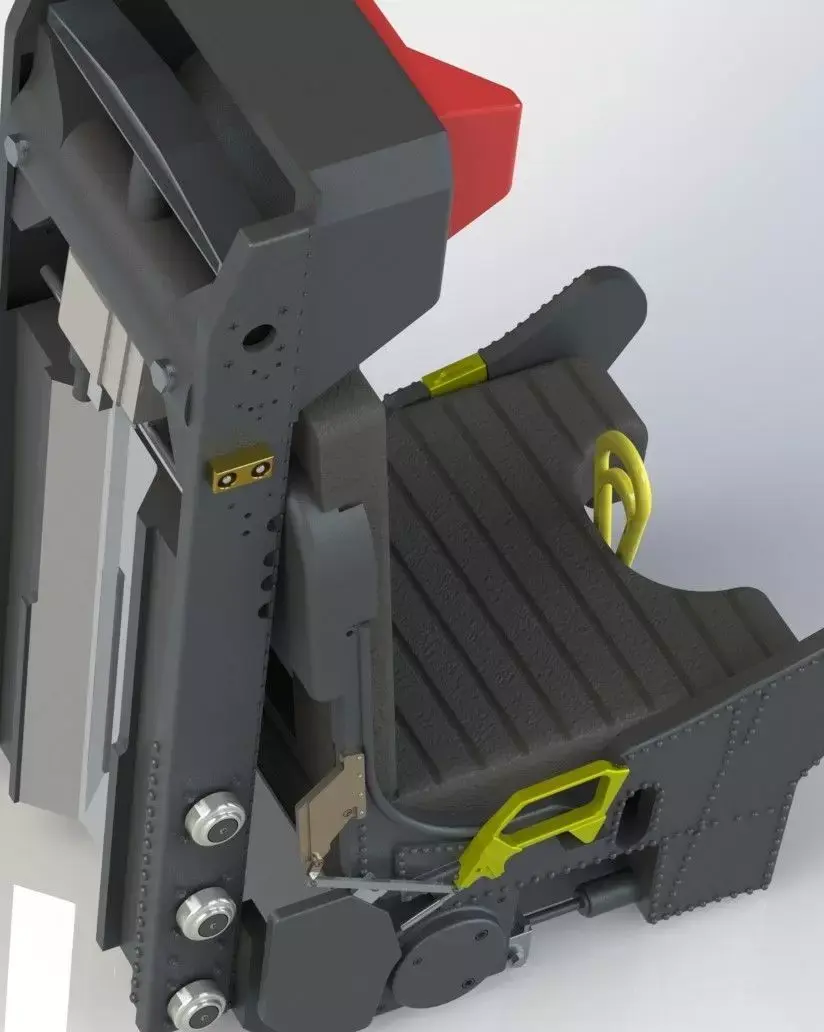 SR71 Ejection seat HDwork 3D print model