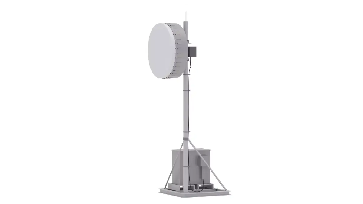 Mobile Antenna v2 3D model