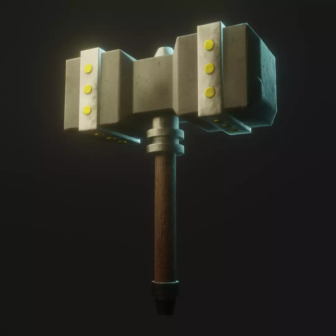 Smash it - game ready asset Low-poly 3D model