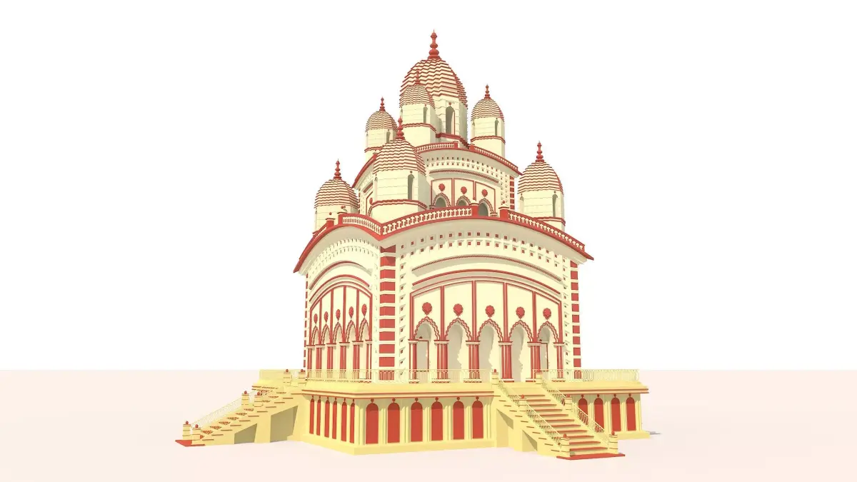 kali Temple 3D model