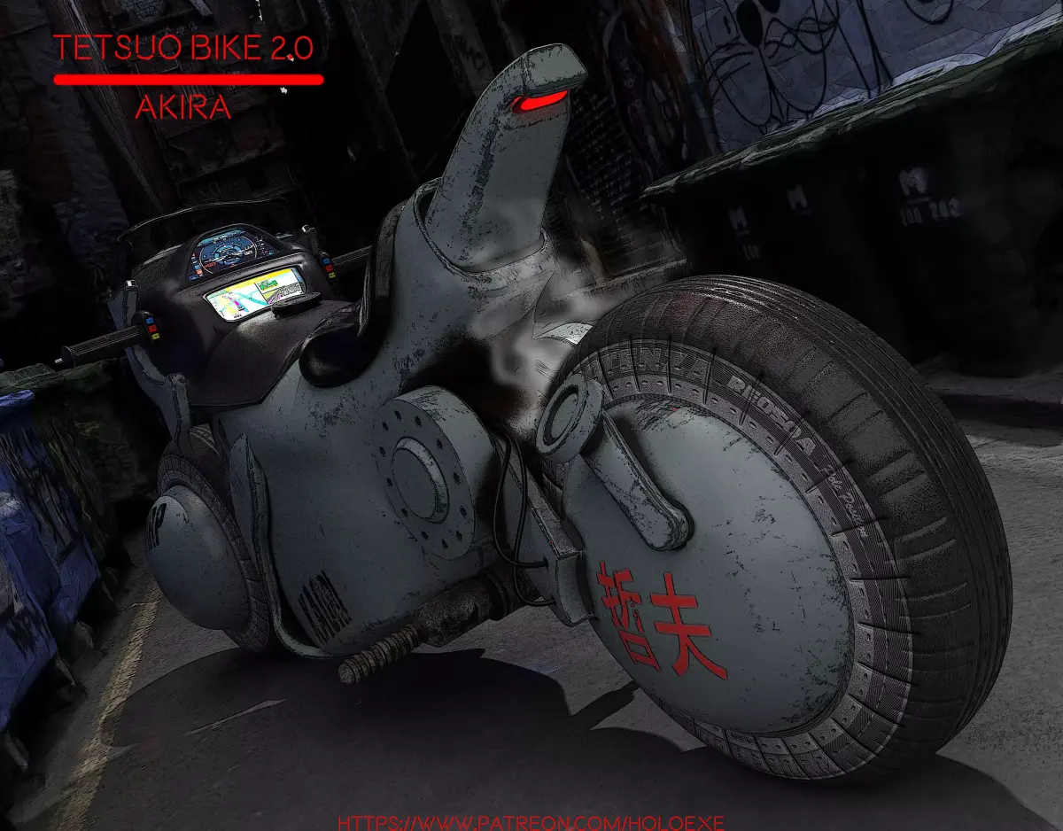 Tetsuo Bike  3D model