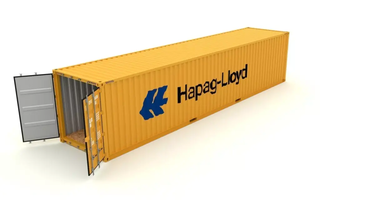 Shipping container Hapag LLoyd 3D model