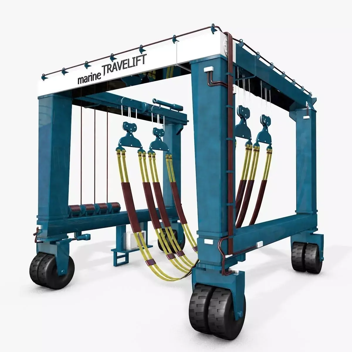 Industrial Marine Travel Lift 3D model