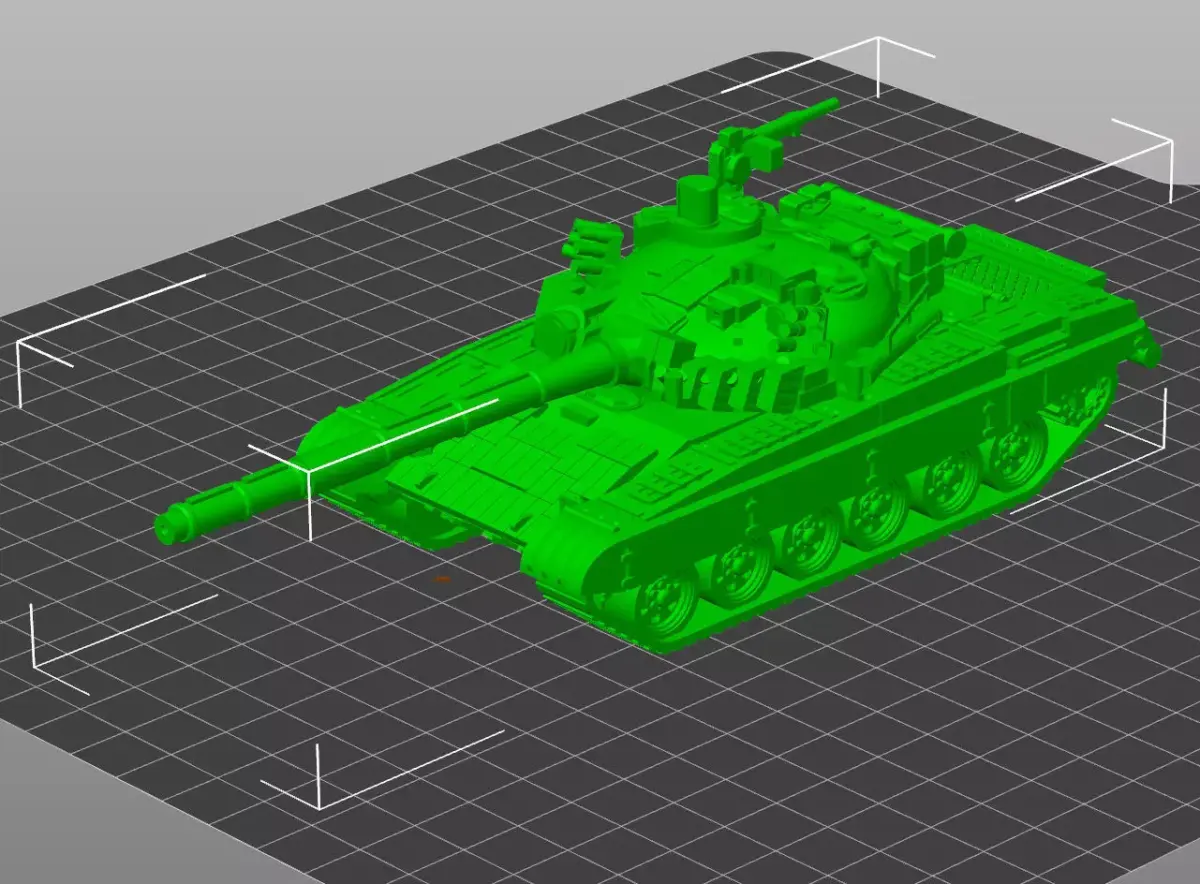 T-72 M4 CZ ready to print  3D print model