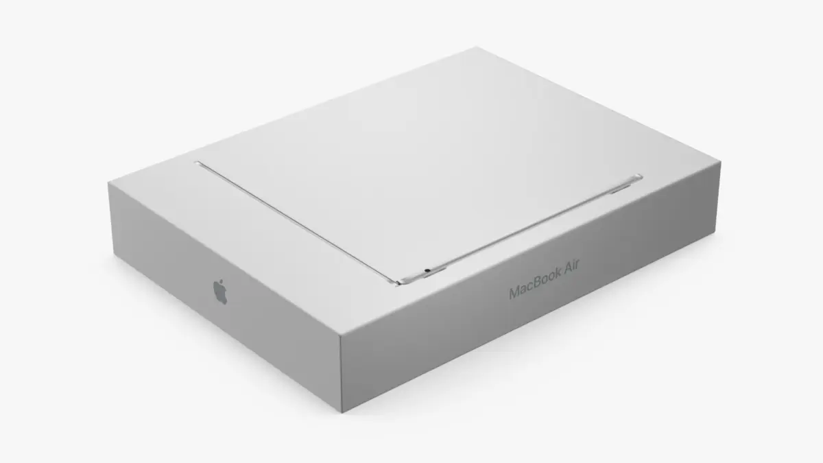 Apple MacBook Air Packaging Box 3D model