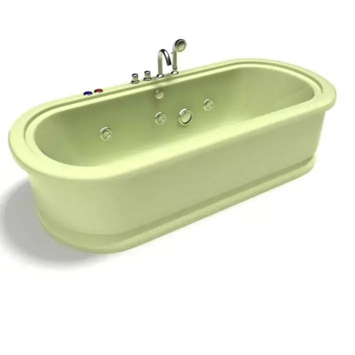 Bathroom Bathtub 3D model purchase