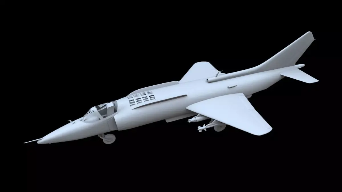 Yakovlev Yak-38 Free low-poly 3D model