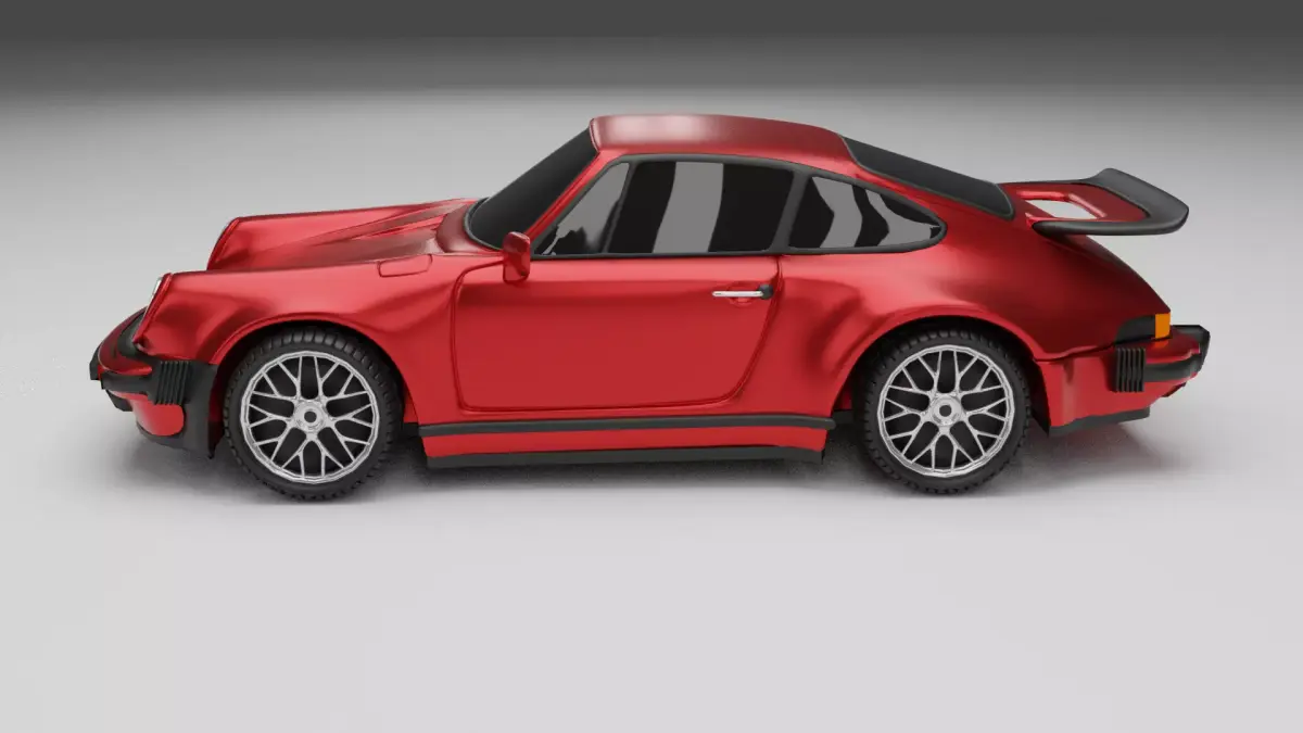 porsche-911-turbo porsche Free 3D model