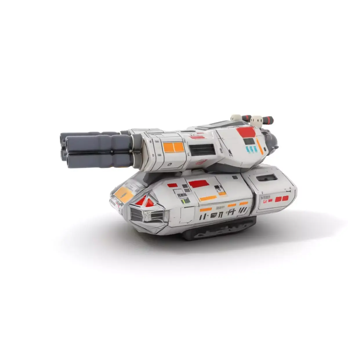 Futuristic Hover Blaster model pack Low-poly 3D model