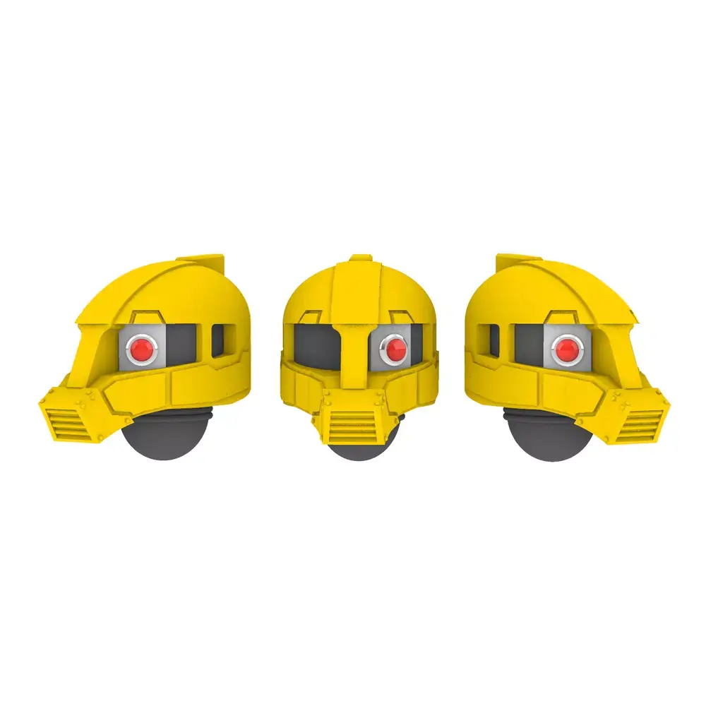 Clan Gunpla V10 Zaku I Helmets 3D print model