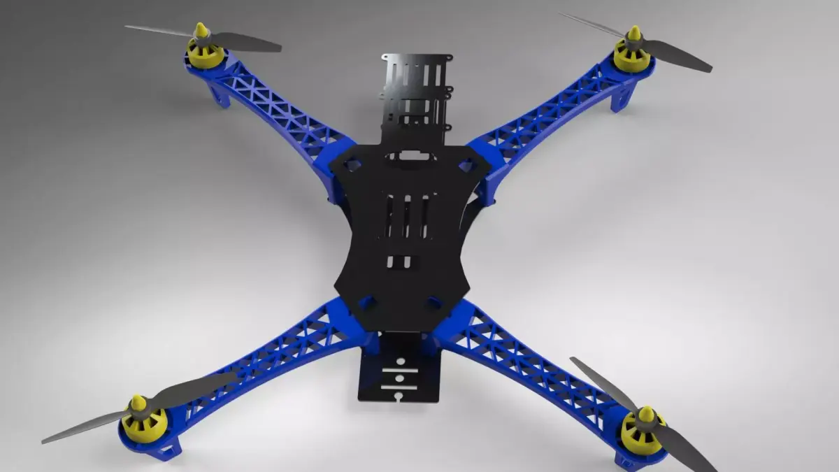 DRONE DE PRUEBAS 3D print model