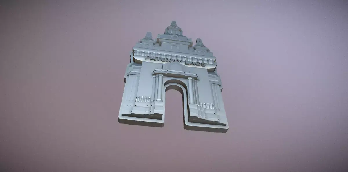 Patuxay Laos - v4 3D print model purchase
