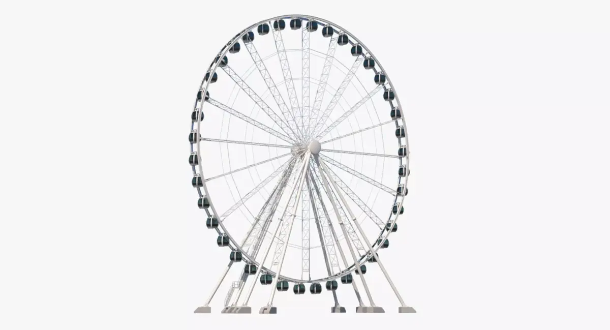 Ferris Wheel 3D model