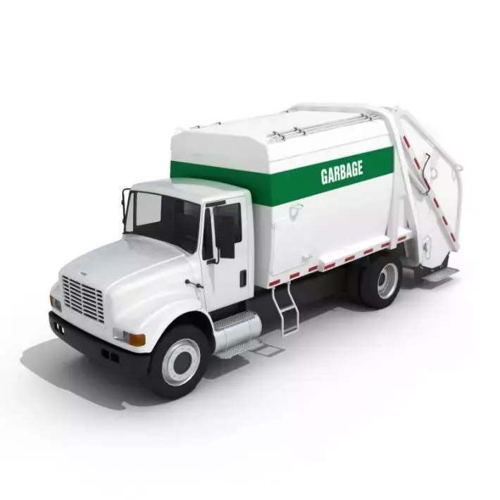 Industrial Dustcart Vehicle 3D model