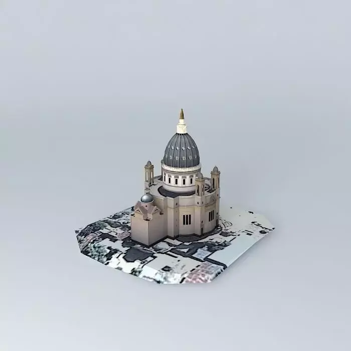 Basilica of Our Lady of Itati 3D model