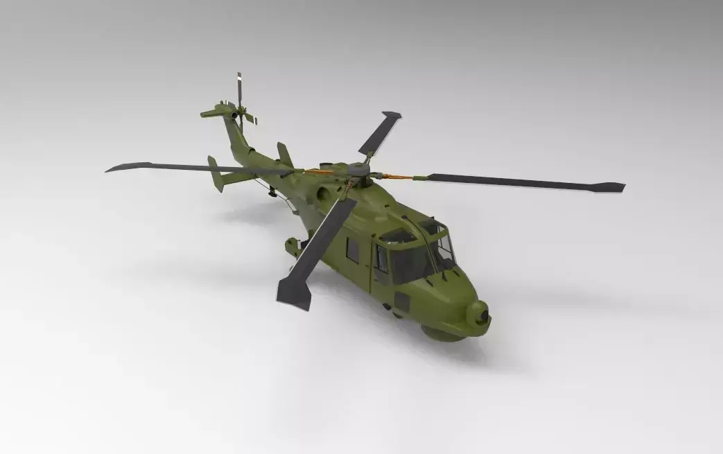 AgustaWestland AW159 3D model purchase