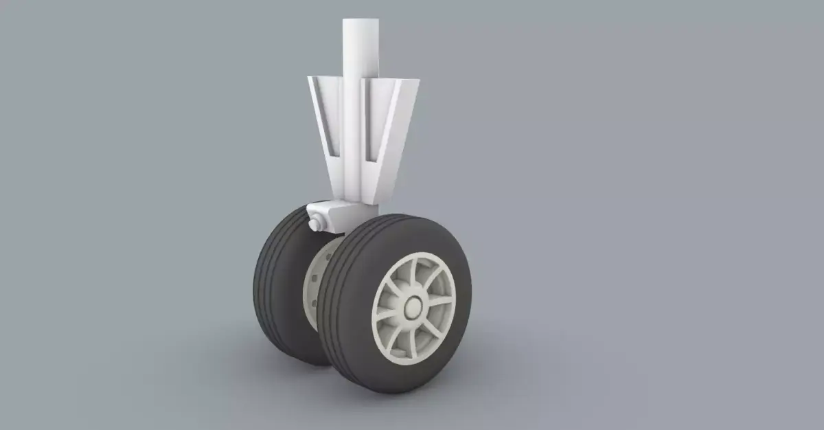 PM Sea King Wheels 3D print model