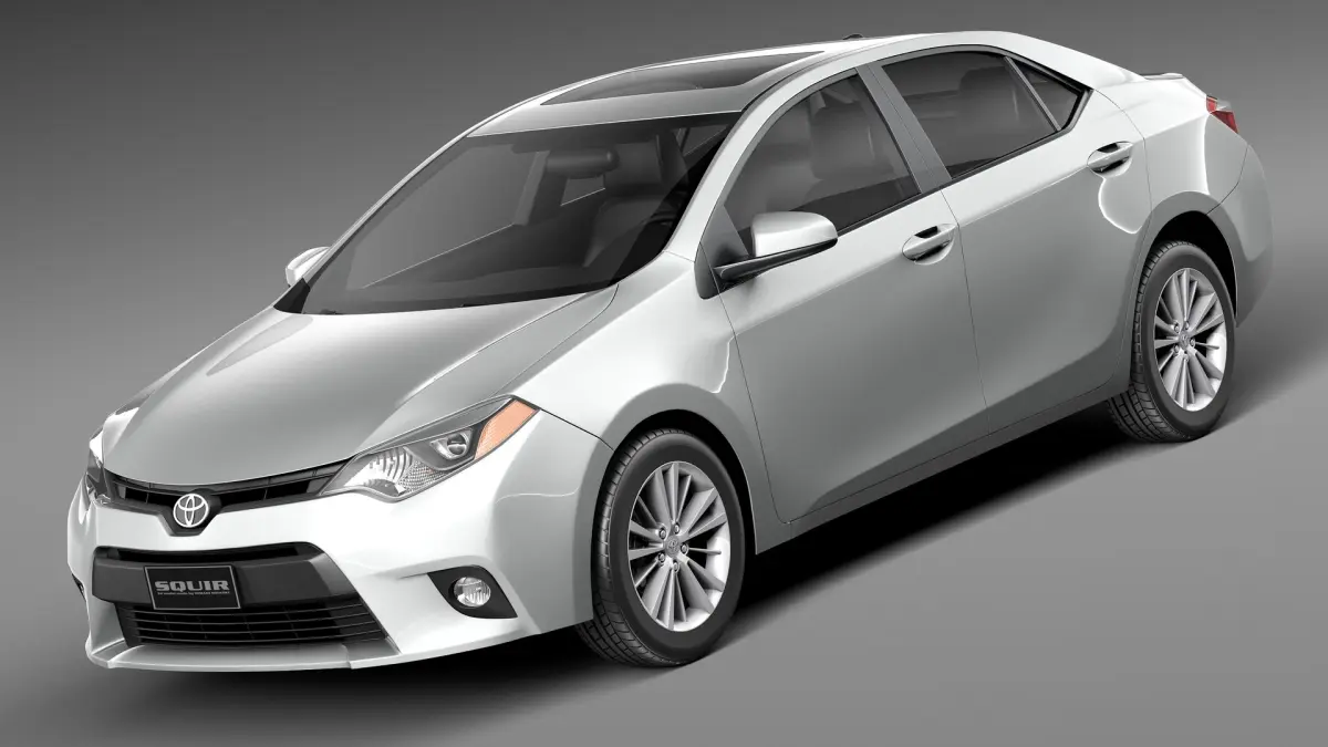 Toyota Corolla LE 2014 USA 3D model purchase