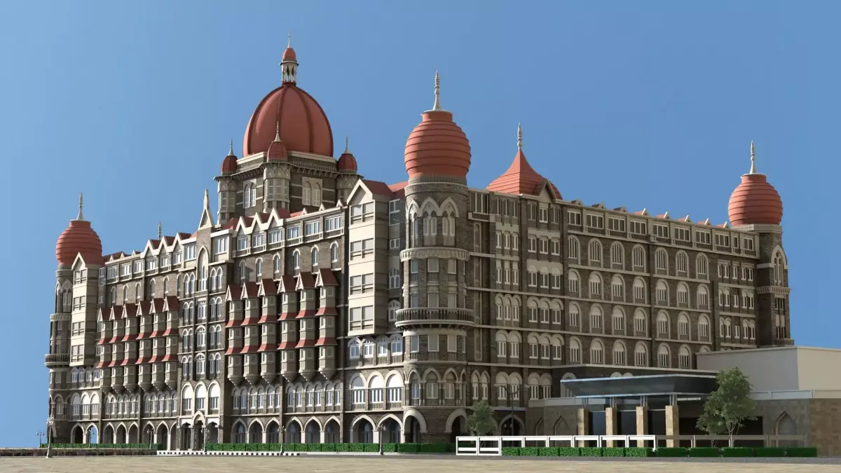 Hotel Taj Mumbai 3D Model 3D model