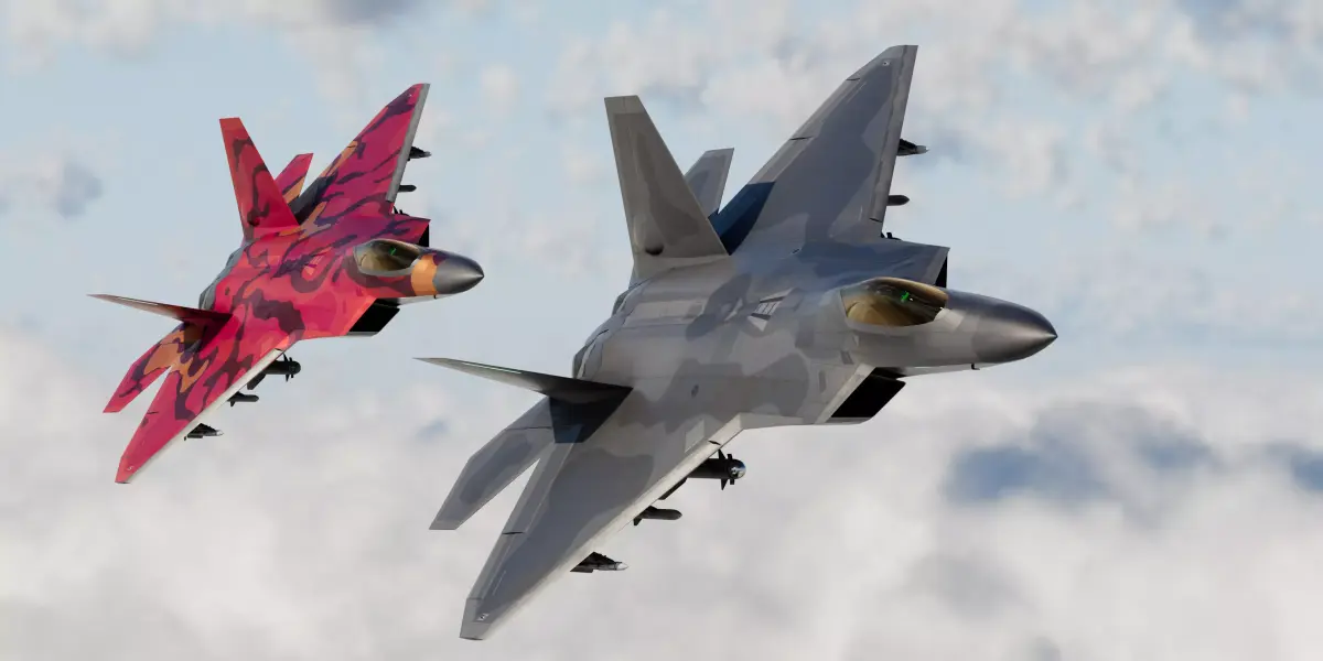 Lockheed Martin F22 HQ MODEL 3D model