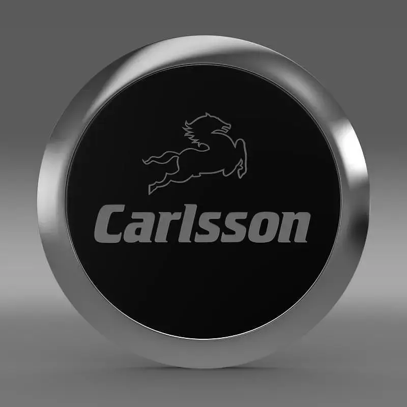 Carlsson logo 3D model